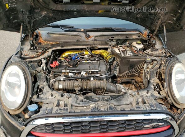 WMWXM9C5XHT997286 2017 MINI COOPER Black Շարժիչի բաժամունքի տեսք