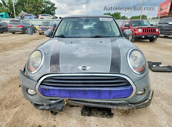 WMWXP5C3XH2F61447 2017 MINI COOPER Серый Вид спереди