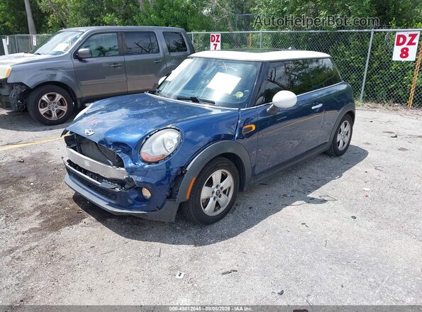 WMWXP5C54J3C65325 2018 MINI HARDTOP Dark Blue Առջևի ձախ երեք քառորդ տեսարան