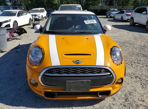 WMWXP7C38H2A46572 2017 MINI COOPER Yellow წინა ხედი