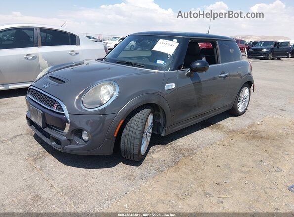 WMWXP7C50K2A51709 2019 MINI HARDTOP Gray Vista tres cuartos delantera izquierda