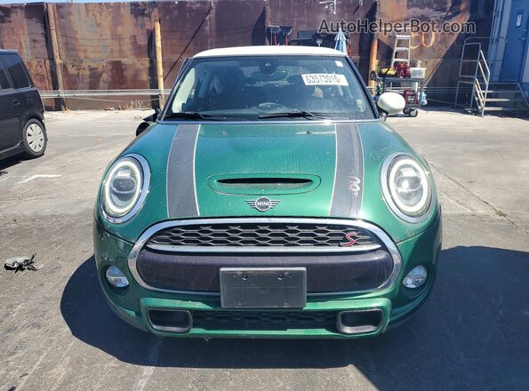 WMWXP7C51K2L14593 2019 MINI COOPER Зеленый Вид спереди