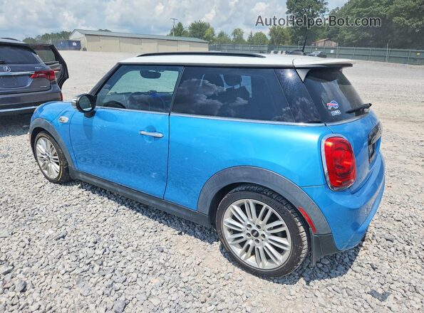 WMWXP7C57G2A42948 2016 MINI COOPER Blue Rear left