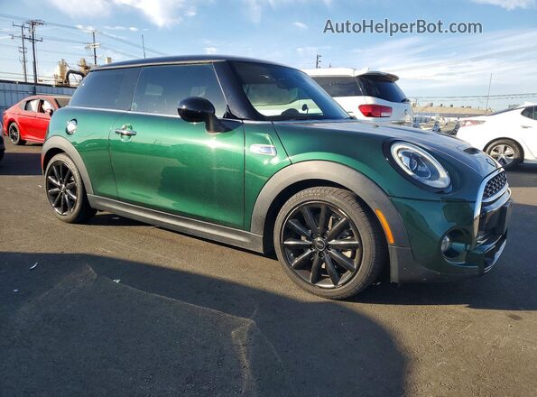 WMWXP7C57J2A47137 2018 MINI COOPER Green Передня права чверть