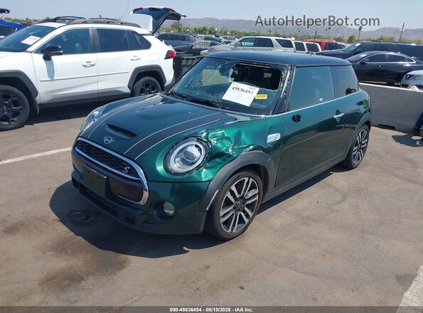 WMWXP7C59K2A52311 2019 MINI HARDTOP Green Передня ліва чверть