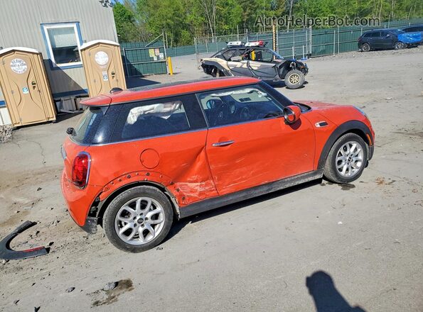 WMWXR3C08M2N75889 2021 MINI COOPER Orange Rear right