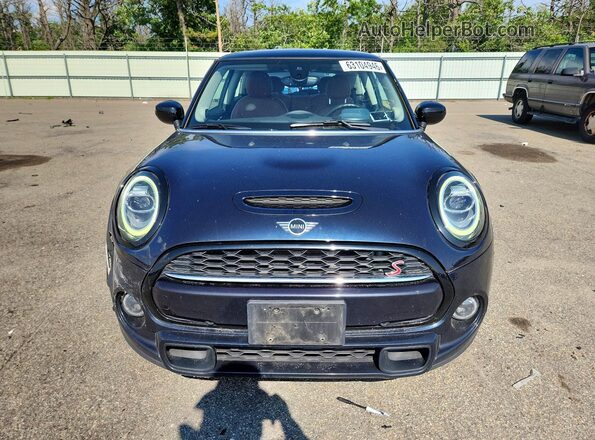 WMWXR5C05M2N11675 2021 MINI COOPER Blue Vista frontal