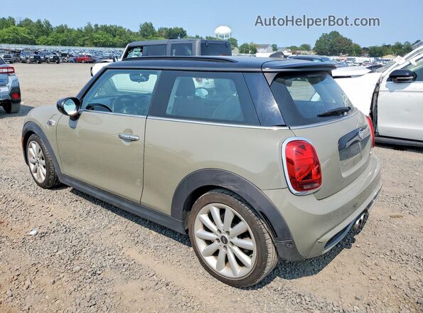 WMWXR5C09L2L80166 2020 MINI COOPER Gray Trasero izquierdo