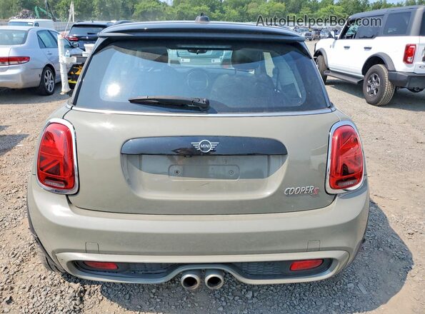 WMWXR5C09L2L80166 2020 MINI COOPER Gray Vista trasera