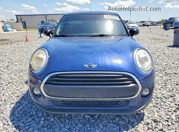 WMWXU1C32H2F77109 2017 MINI COOPER Blue Widok z przodu