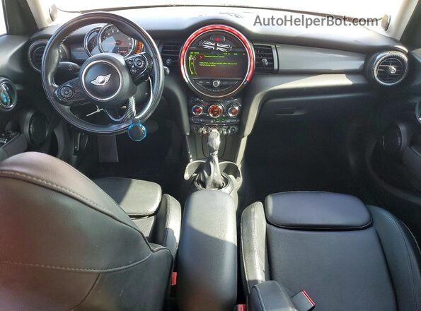 WMWXU1C32H2F77109 2017 MINI COOPER Blue Widok deski rozdzielczej
