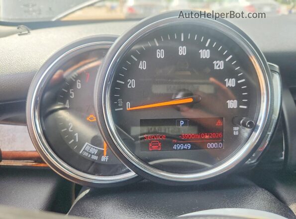 WMWXU1C54K2H74016 2019 MINI COOPER Серый Вид щитка приборов