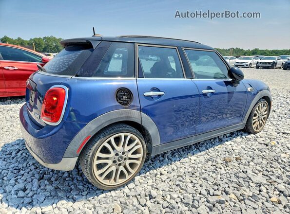 WMWXU1C55G2D57348 2016 MINI COOPER Blue Trasero derecho