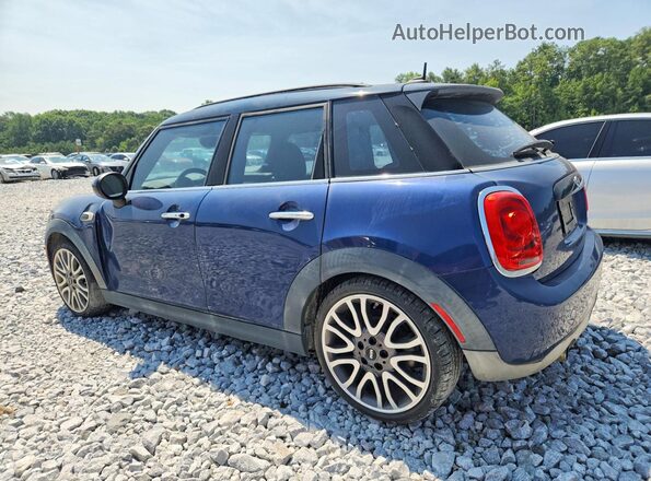 WMWXU1C55G2D57348 2016 MINI COOPER Blue Trasero izquierdo