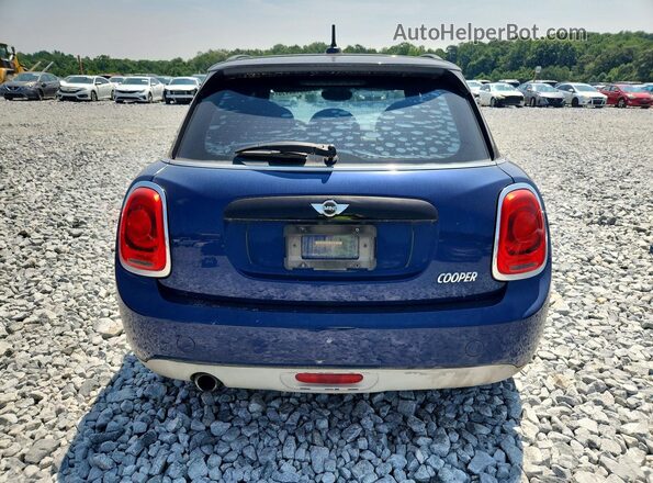 WMWXU1C55G2D57348 2016 MINI COOPER Blue Vista trasera