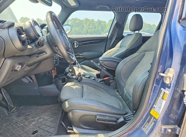 WMWXU1C55G2D57348 2016 MINI COOPER Blue Vista interior delantera