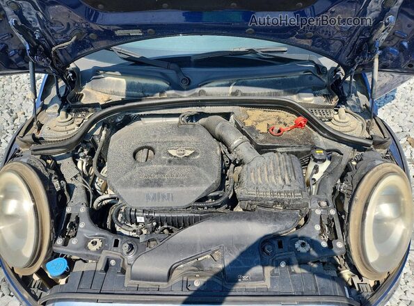 WMWXU1C55G2D57348 2016 MINI COOPER Blue Vista interior trasera