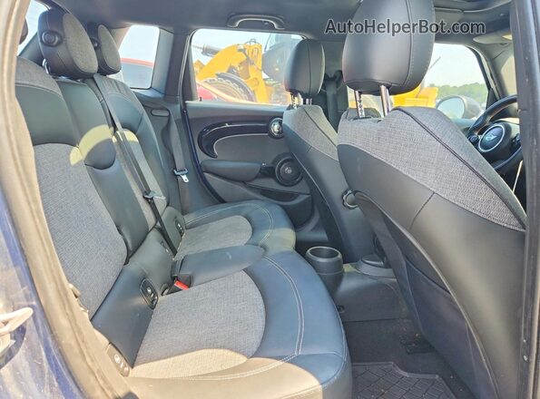 WMWXU1C55G2D57348 2016 MINI COOPER Blue Vista de los asientos traseros