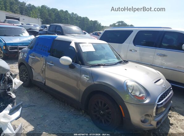 WMWXU3C37H2F48474 2017 MINI HARDTOP Gray Rear interior view