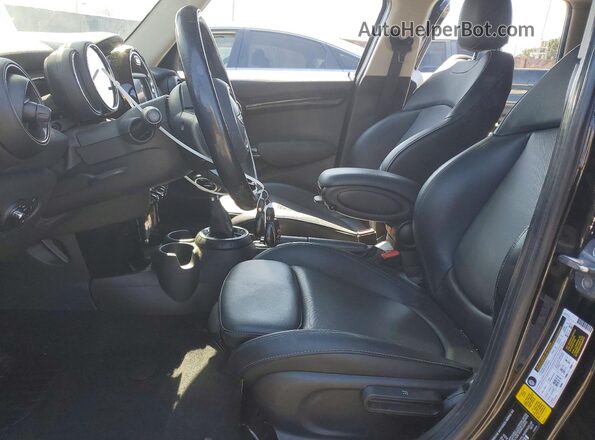 WMWXU3C3XH2F49084 2017 MINI COOPER Black Front interior view