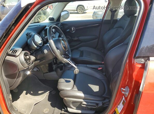 WMWXU3C54G2B63826 2016 MINI COOPER Red Front interior view
