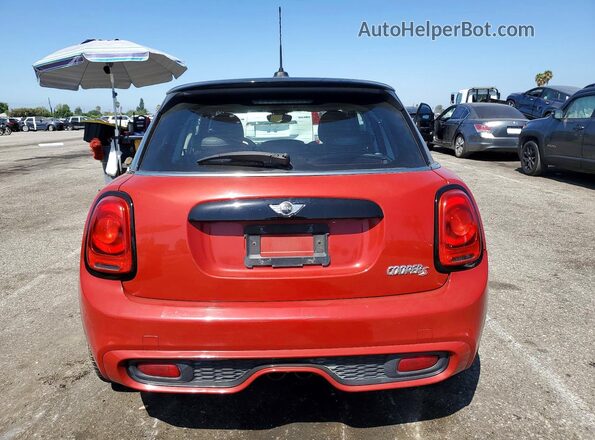 WMWXU3C54G2B63826 2016 MINI COOPER Red Rear view