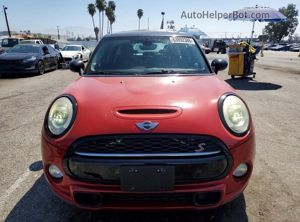 WMWXU3C54G2B63826 2016 MINI COOPER Red Front view