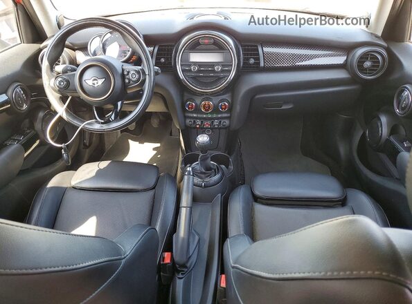 WMWXU3C54G2B63826 2016 MINI COOPER Red Dashboard view
