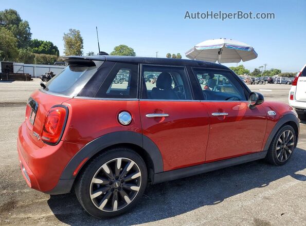 WMWXU3C54G2B63826 2016 MINI COOPER Red Rear right