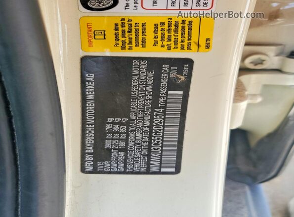 WMWXU3C55G2D29674 2016 MINI COOPER White Շարժիչի բաժամունքի տեսք
