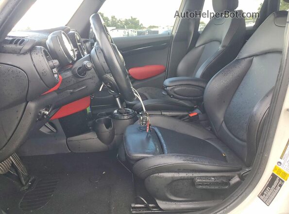 WMWXU3C58H2D33185 2017 MINI COOPER White Front interior view