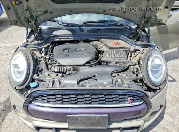 WMWXU3C59K2F51918 2019 MINI COOPER Gray Вид задньої частини салону