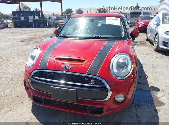 WMWXU3C5XG2B62938 2016 MINI HARDTOP Red Widok zestawu wskaźników