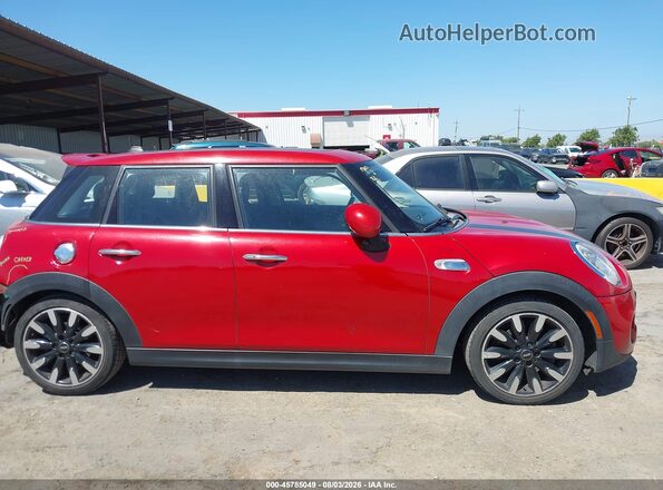 WMWXU3C5XG2B62938 2016 MINI HARDTOP Red Widok wnętrza z tyłu