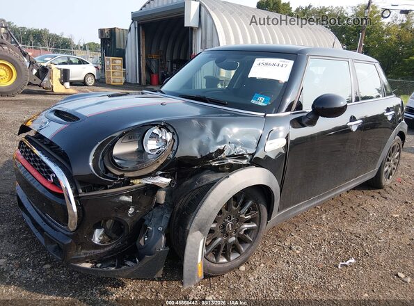 WMWXU3C5XK2H87705 2019 MINI HARDTOP Черный Передняя левая четверть