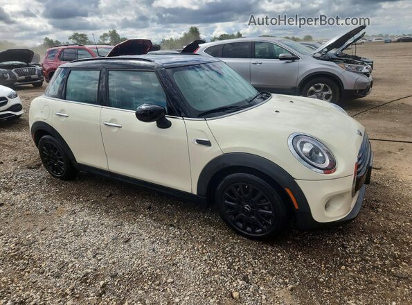 WMWXU7C08M2P10021 2021 MINI COOPER Белый Передняя правая четверть