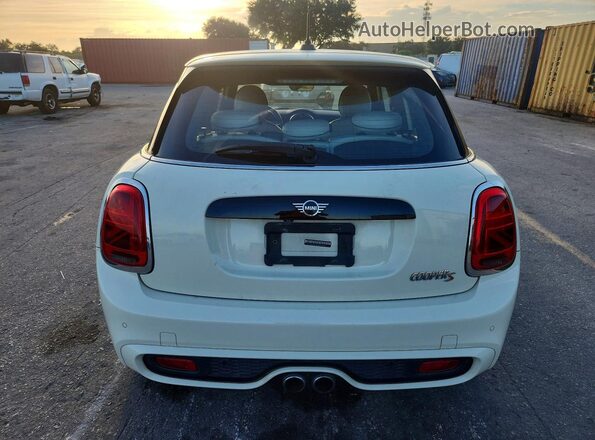 WMWXU9C02M2P04629 2021 MINI COOPER Cream Вид ззаду