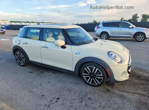 WMWXU9C02M2P04629 2021 MINI COOPER Cream Передня права чверть