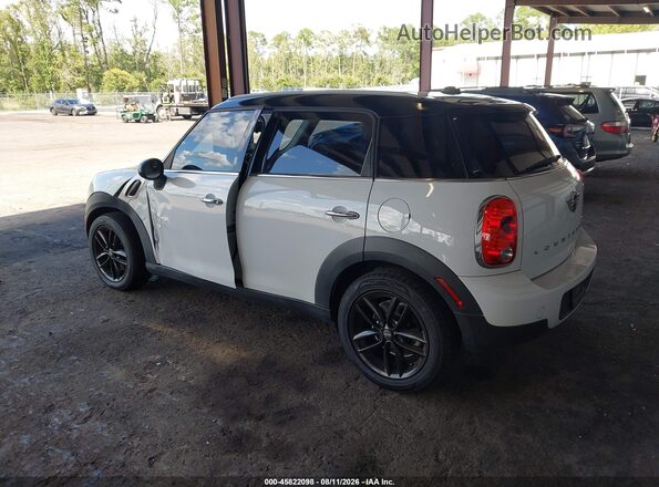 WMWZB3C51GWR49538 2016 MINI COUNTRYMAN Белый Задняя левая четверть
