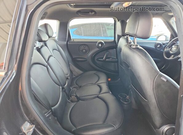 WMWZB3C5XGWM33551 2016 MINI COOPER Black Вид задньої частини салону