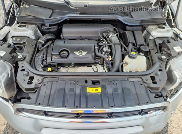 WMWZC3C51GWT09522 2016 MINI COOPER Silver უკანა სალონის ხედი