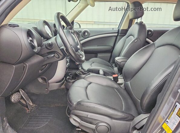 WMWZC3C51GWT09536 2016 MINI COOPER Gray Vista interior delantera