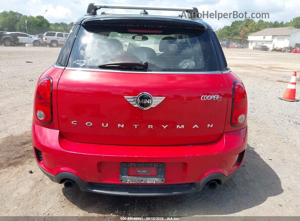 WMWZC3C52GWT07164 2016 MINI COUNTRYMAN Красный 