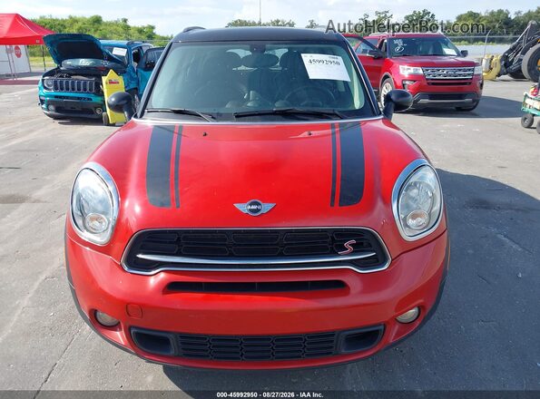 WMWZC3C53GWT08419 2016 MINI COUNTRYMAN Красный Вид спереди