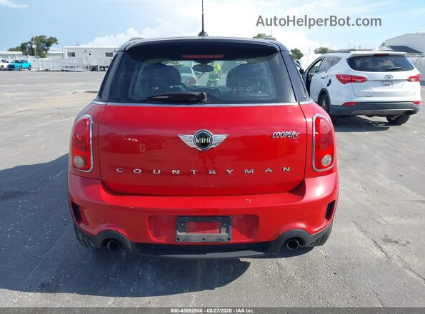 WMWZC3C53GWT08419 2016 MINI COUNTRYMAN Красный 