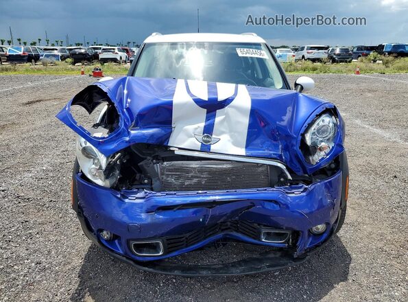 WMWZC3C56GWT07281 2016 MINI COOPER Синий Вид спереди