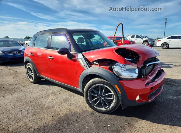 WMWZC3C5XGWT09597 2016 MINI COOPER Красный Передняя правая четверть