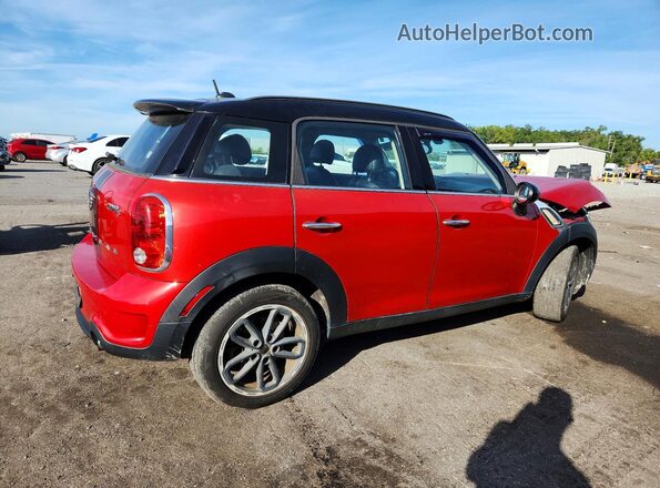 WMWZC3C5XGWT09597 2016 MINI COOPER Красный Задняя правая четверть