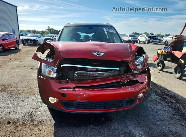 WMWZC3C5XGWT09597 2016 MINI COOPER Красный Вид спереди