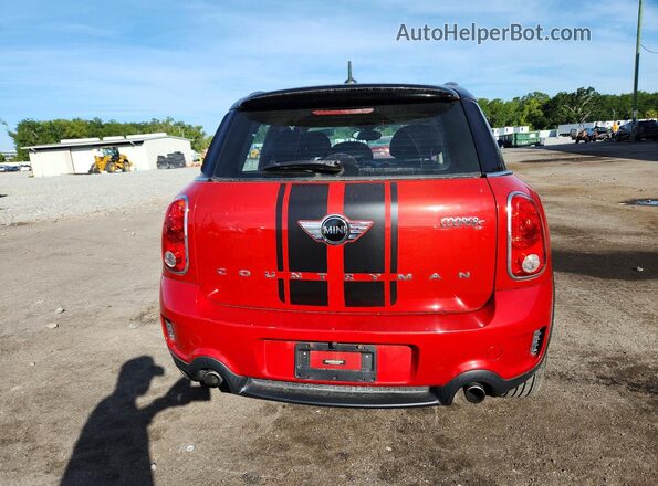 WMWZC3C5XGWT09597 2016 MINI COOPER Красный Вид сзади